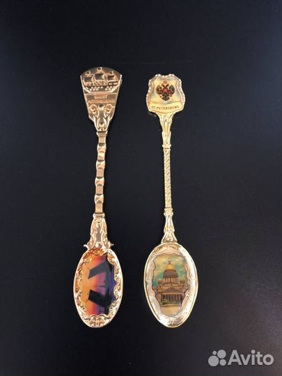 Декоративные ложки с видами Санкт-Петербурга