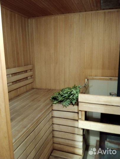 Русская банька на дровах