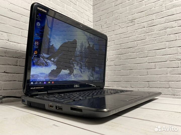 Производительный ноутбук Dell SSD / 4 ядра