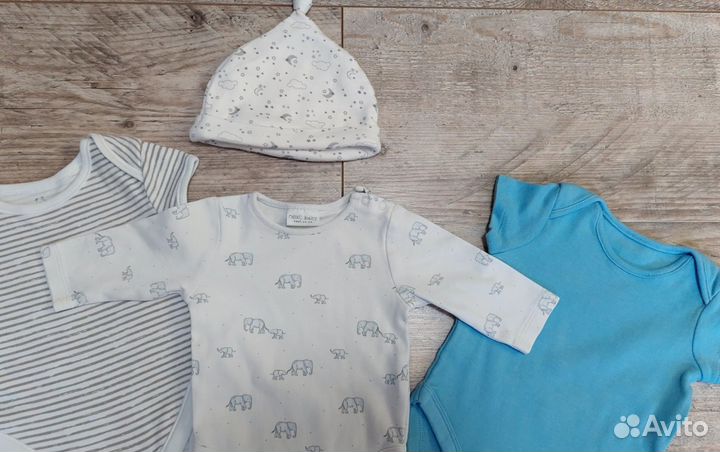 Вещи для новорожденных пакетом 0-3 мес