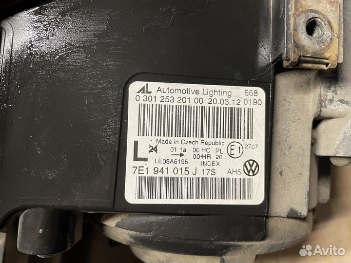 Фары VW T5 GP Multivan