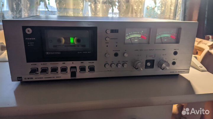 Кассетная дека Dual c 819