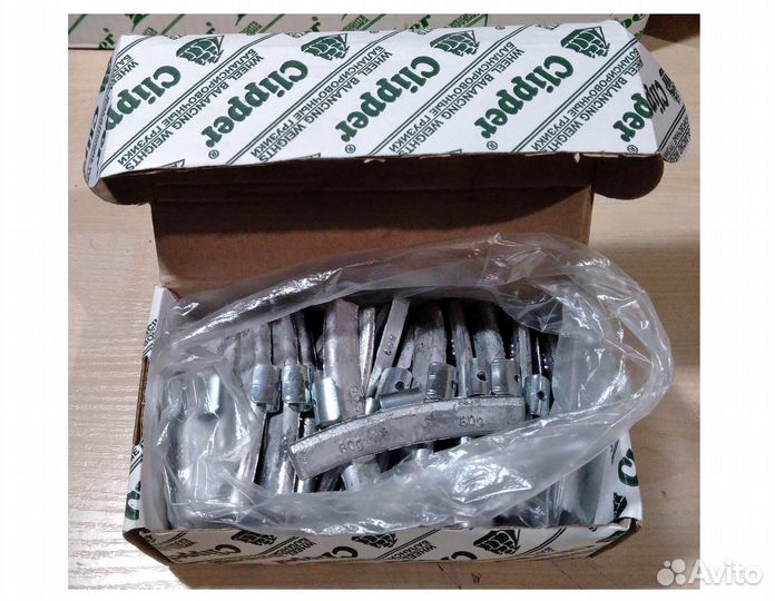 Груза набивные балансировочные 60гр свинец Clipper