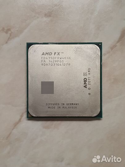 Процессор AMD fx4350