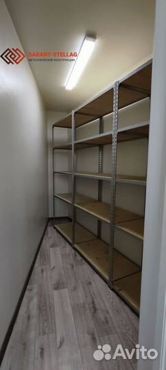 *Продается качественный стеллаж с фанерным настилом**
