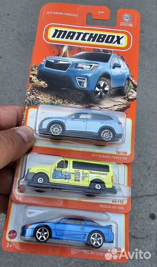 Matchbox, Nissan, Mitsubishi, Subaru