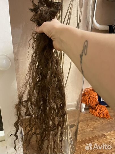 Волосы русые искусственные для кукол