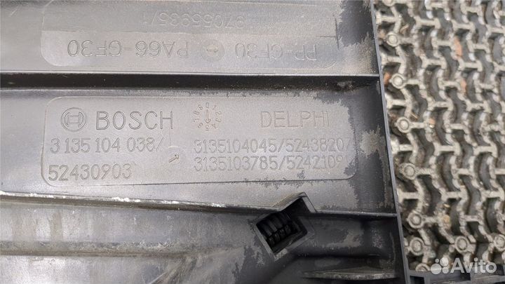 Вентилятор радиатора Opel Zafira C 2011, 2012