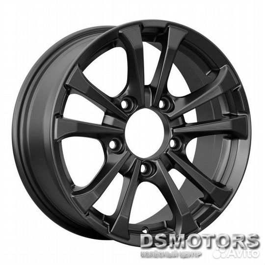 Диски Тундра 6.5/16 5x139.7 ET40 d98.5 чёрный барх