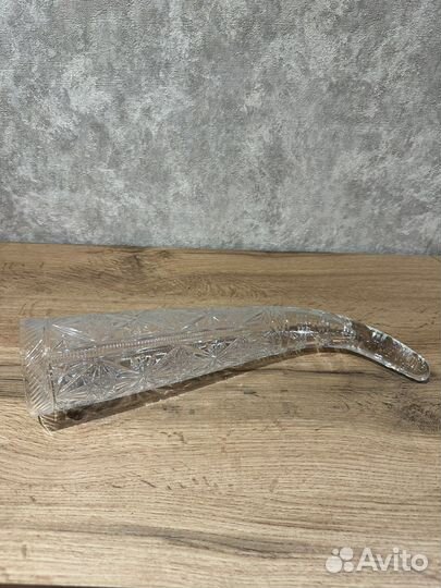 Сувенир. Хрустальный кубок-рог «Рог изобилия»