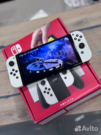 Nintendo switch Oled +256gb (отличная)