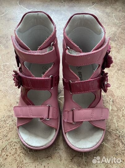 Ортопедические сандали 26 размер, 17,5 см