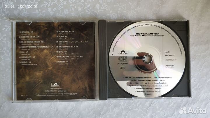 The Yngwie Malmsteen Collection CD