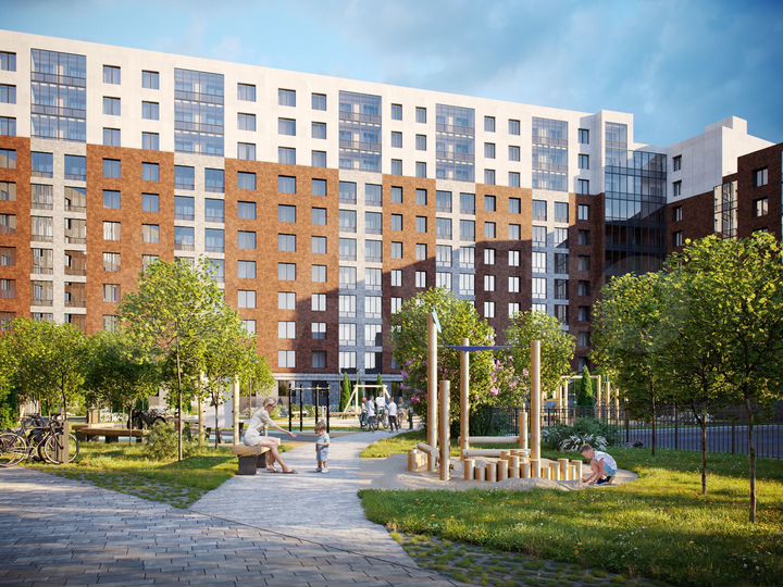 2-к. квартира, 46 м², 4/11 эт.