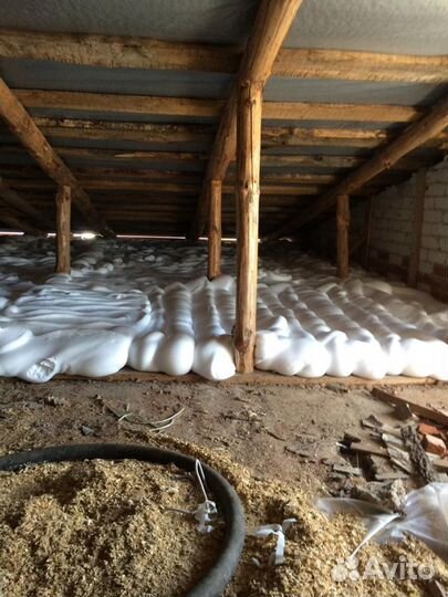 Утепление Пеноизол ППУ Эковата