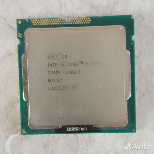 Процессор i5 3е поколение