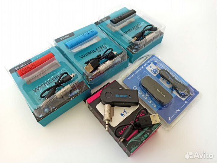 Bluetooth аукс audio adapter приёмник