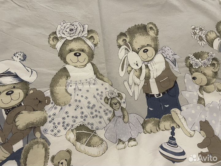 Продам бортики, пододеяльник, протынь, подушку