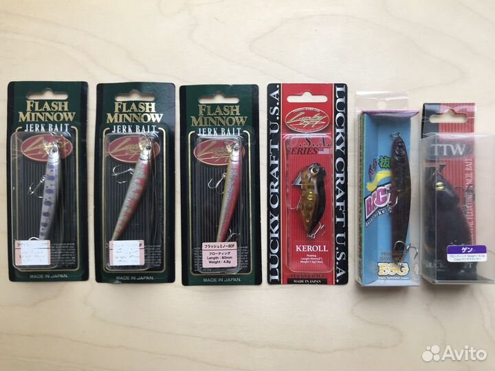 Оригинальные Японские Воблеры