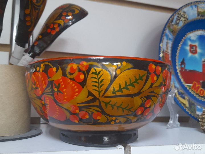 Посуда хохлома