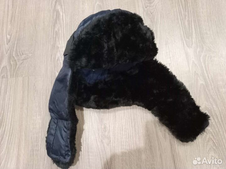 Шапка ушанка мужская