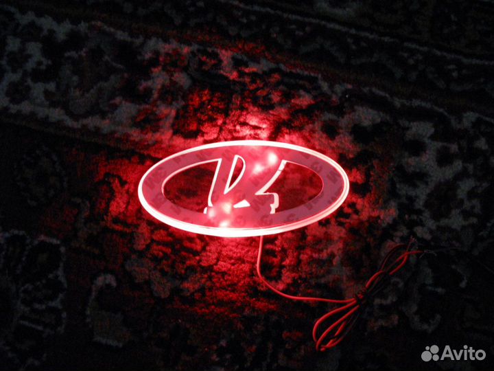 Диодные логотипы для Калины и Приоры