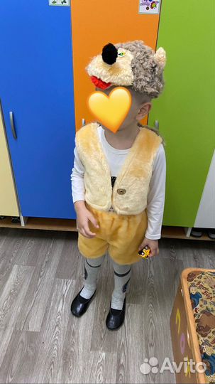 Новогодний костюм ежика