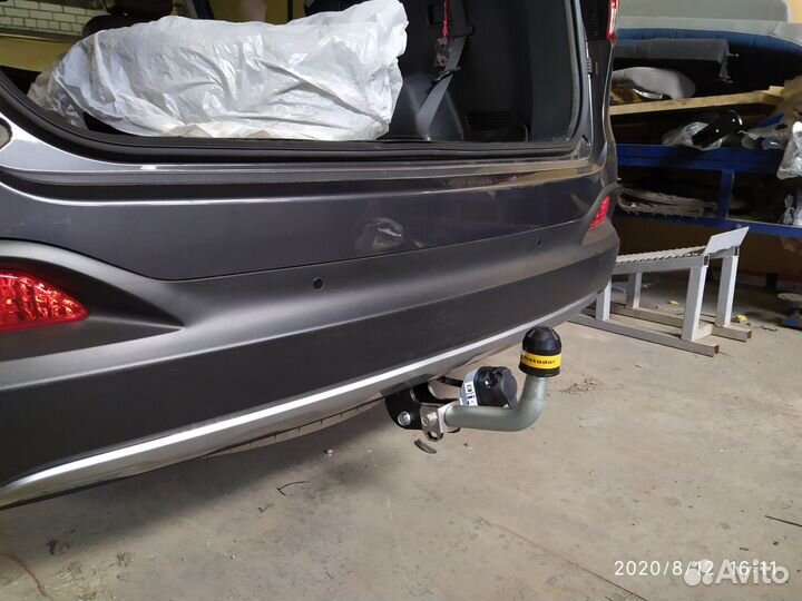 Фаркоп на Kia Sorento Prime 2015-20 с оцинк. шаром