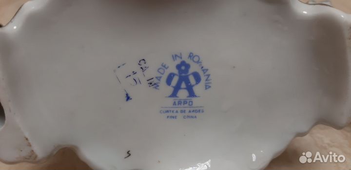 Фарфоровый подсвечник, Румыния