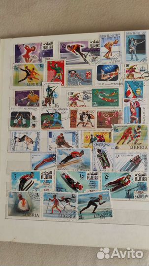 Альбом с марками СССР