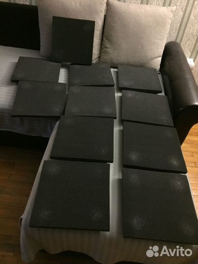 Акустический поролон пирамида 11 шт