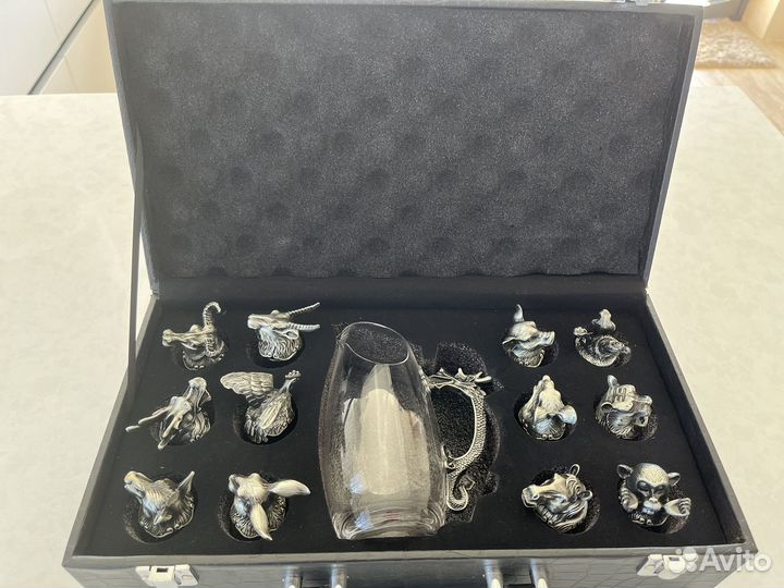 Рюмки стопки перевертыши набор