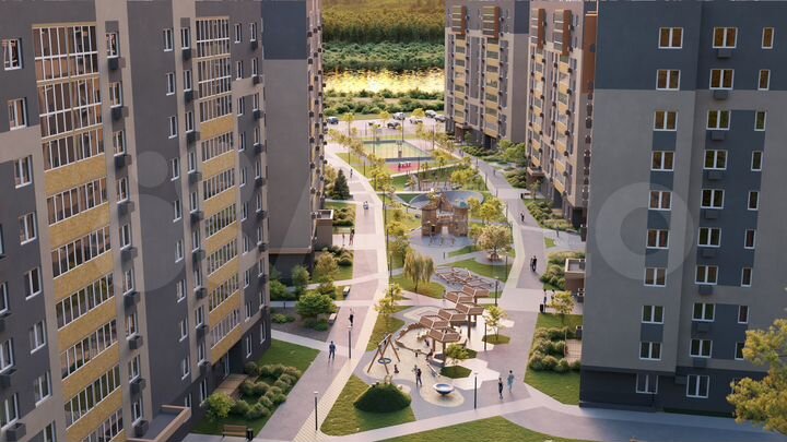 2-к. квартира, 69,8 м², 10/10 эт.