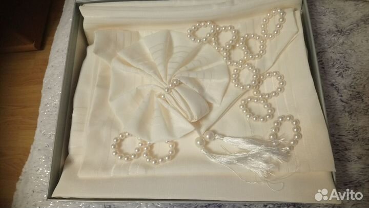 Турецкая скатерть с дорожкой и с 12 салфетками