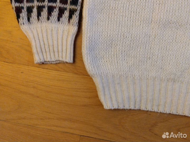 Винтажный свитер мужской 50 размер