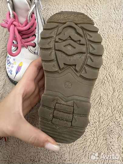 Ботинки демисезонные для девочки