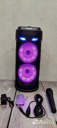 Колонка беспроводная с караоке ZQS-4239