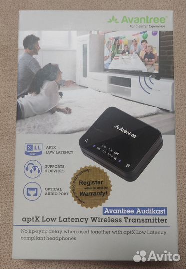 Аудиопередатчик Avantree Audikast bttc-418-blk