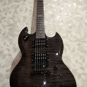 Гитара esp ltd viper 100 fm с чехлом