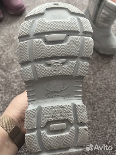 Сапоги зимние детские 27 размер