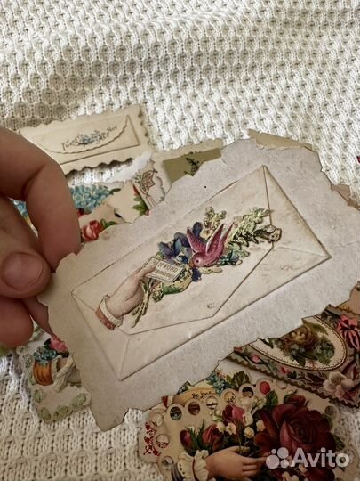 5 антикварных открыток