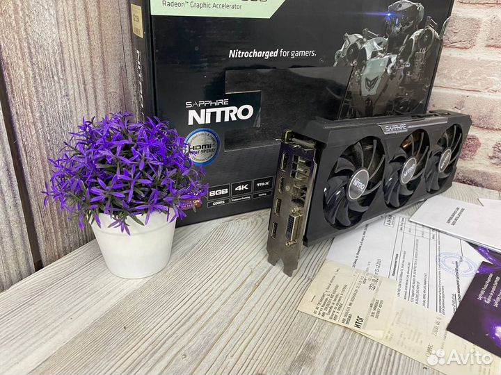 Видеокарта Sapphire Radeon R9 390 8gb gddr5