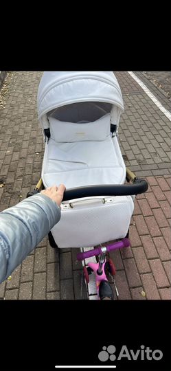 Коляска Junama Diamond Mirror Satin 2 в 1