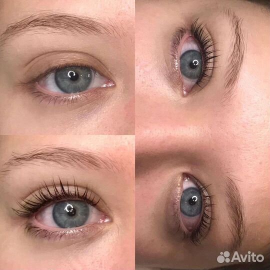 Брови, реснички Ламинирование окрашивание ботокс