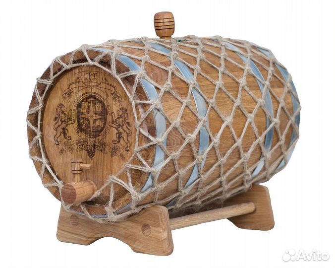 Дубовая бочка на 15 литров (Кавказский дуб)