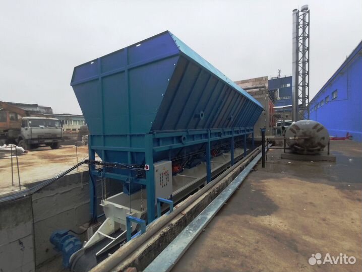 Бункер для бетонного завода