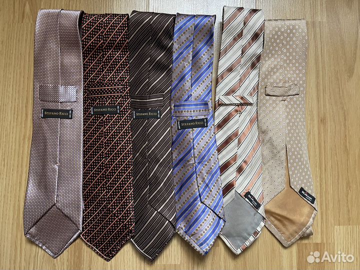 Kiton, Brioni, Louis Vuitton, Etro галстуки