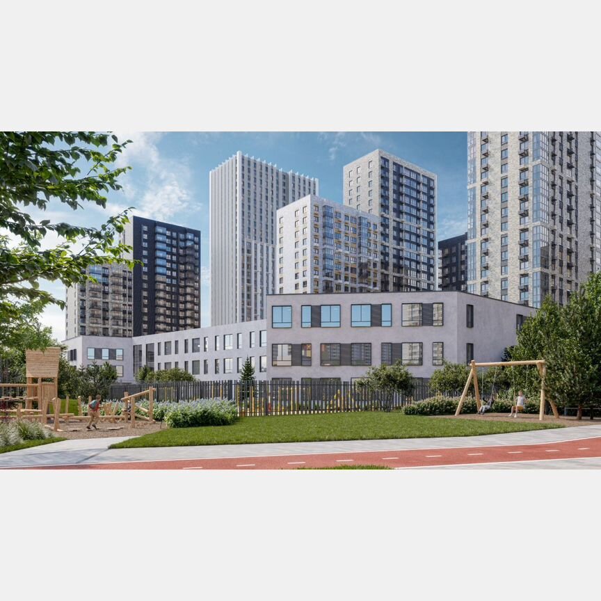 1-к. квартира, 36,1 м², 2/25 эт.