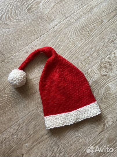 Новогодний колпак для малыша