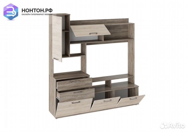 Стенка Марта дуб сонома трюфель / дуб сонома